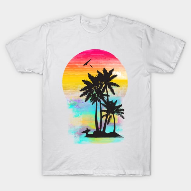 Color of Summer T-Shirt by clingcling